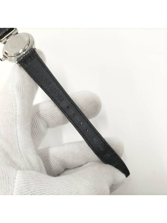 Fendi Watch Quartz Black Leather White Shell Dial main image 8
